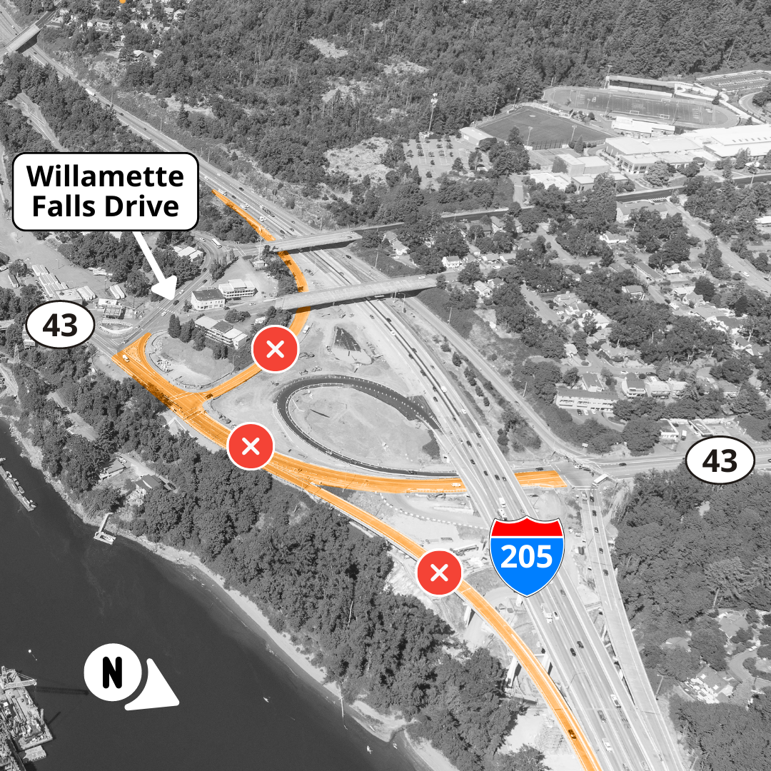 Summertime closures and detours to make way for a new roundabout